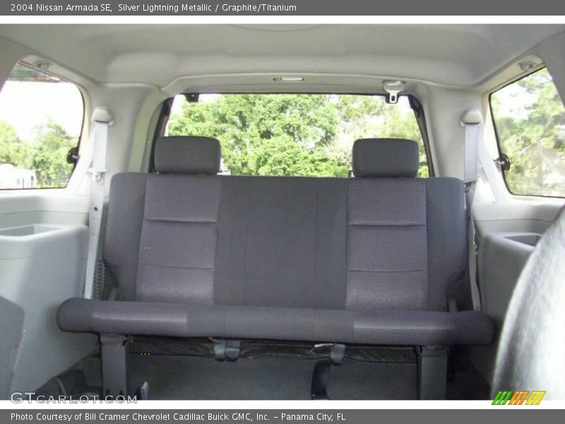 Silver Lightning Metallic / Graphite/Titanium 2004 Nissan Armada SE