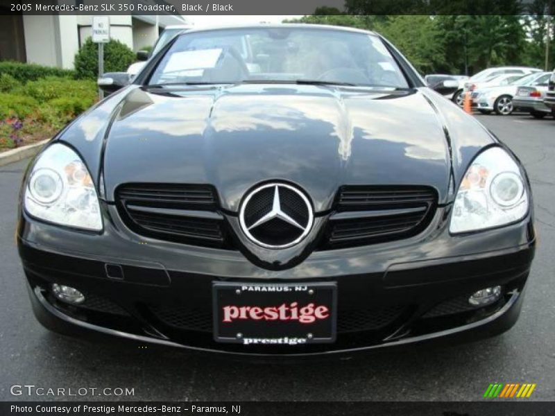 Black / Black 2005 Mercedes-Benz SLK 350 Roadster