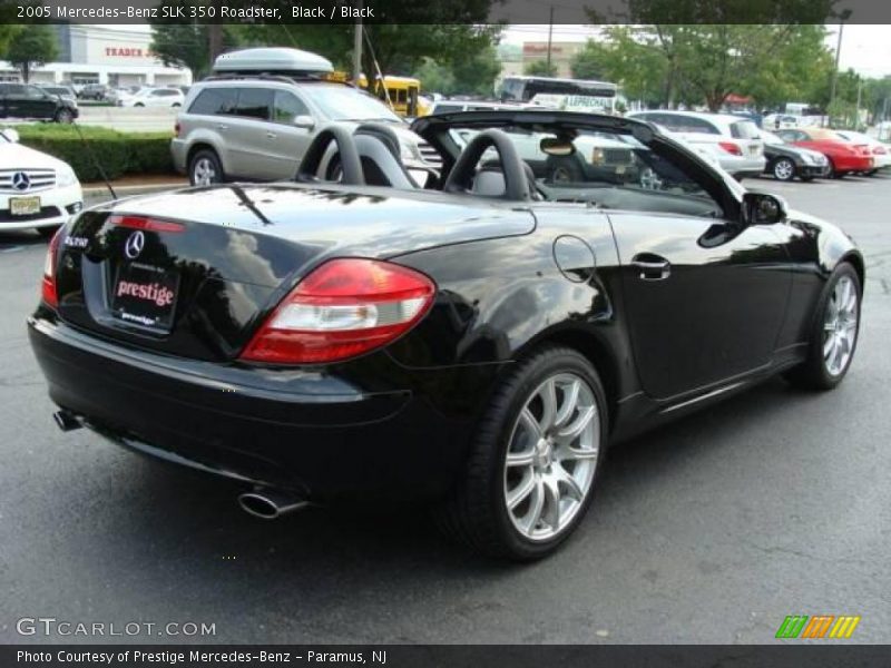 Black / Black 2005 Mercedes-Benz SLK 350 Roadster