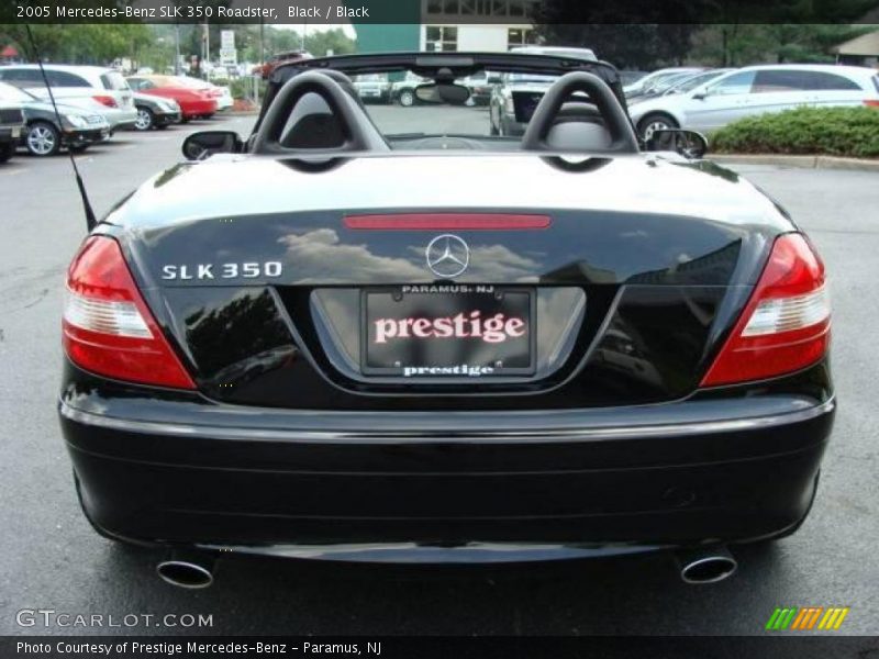 Black / Black 2005 Mercedes-Benz SLK 350 Roadster