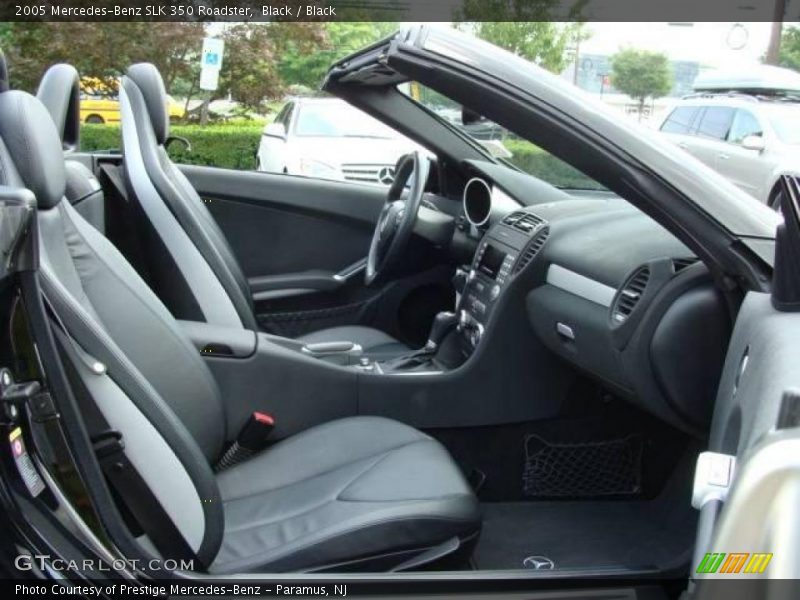 Black / Black 2005 Mercedes-Benz SLK 350 Roadster