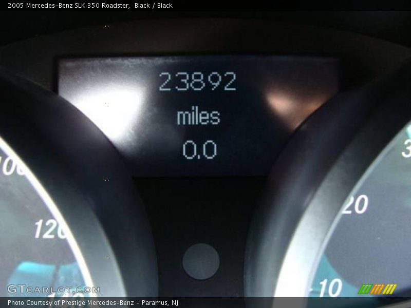 Black / Black 2005 Mercedes-Benz SLK 350 Roadster