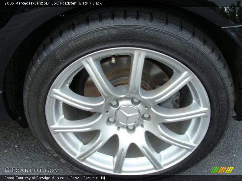 Black / Black 2005 Mercedes-Benz SLK 350 Roadster