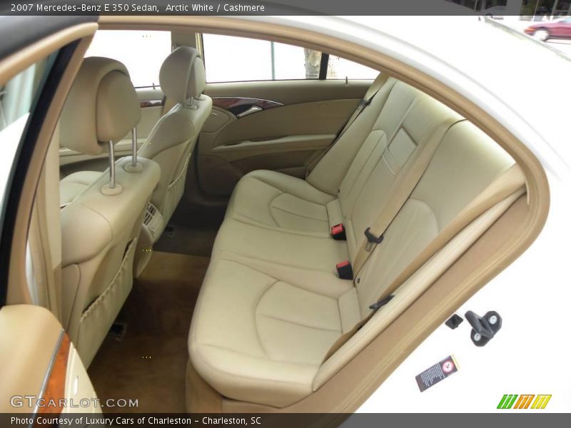 Arctic White / Cashmere 2007 Mercedes-Benz E 350 Sedan