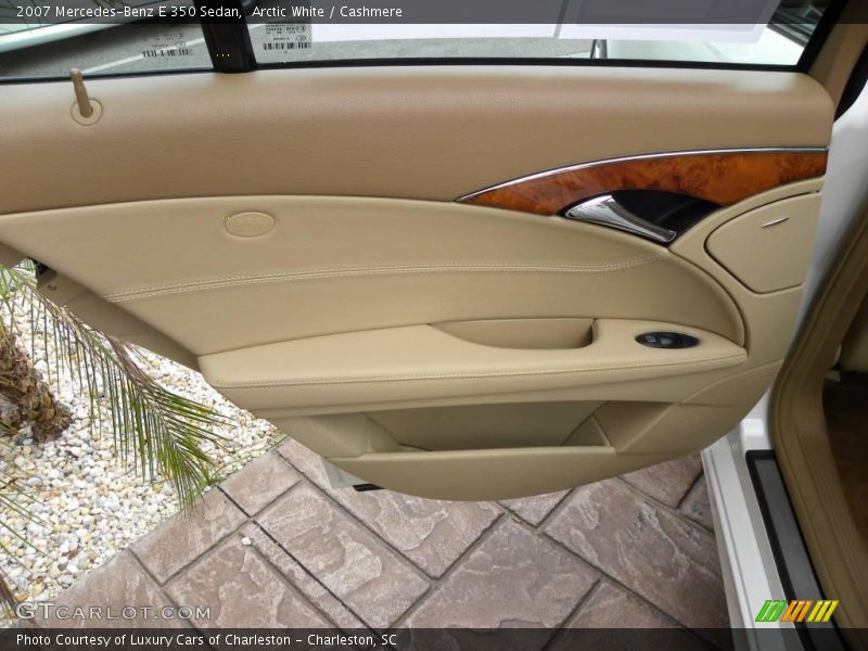 Arctic White / Cashmere 2007 Mercedes-Benz E 350 Sedan