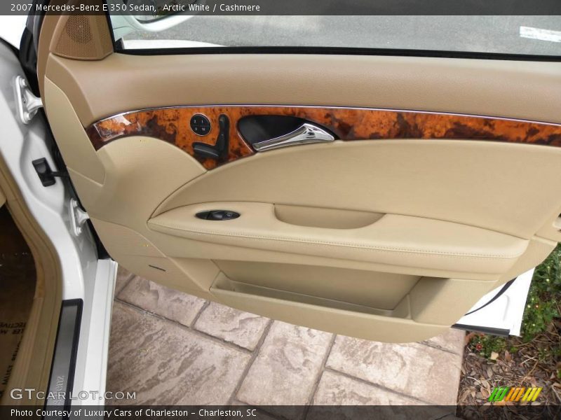 Arctic White / Cashmere 2007 Mercedes-Benz E 350 Sedan