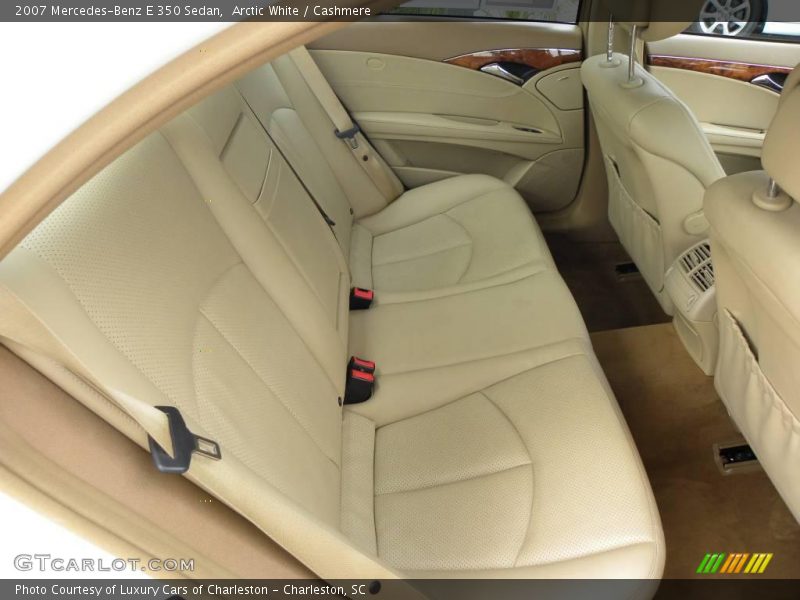 Arctic White / Cashmere 2007 Mercedes-Benz E 350 Sedan