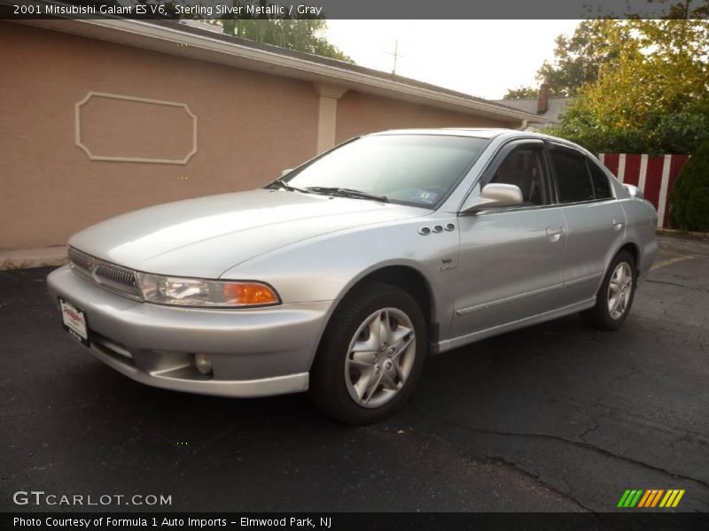 Sterling Silver Metallic / Gray 2001 Mitsubishi Galant ES V6