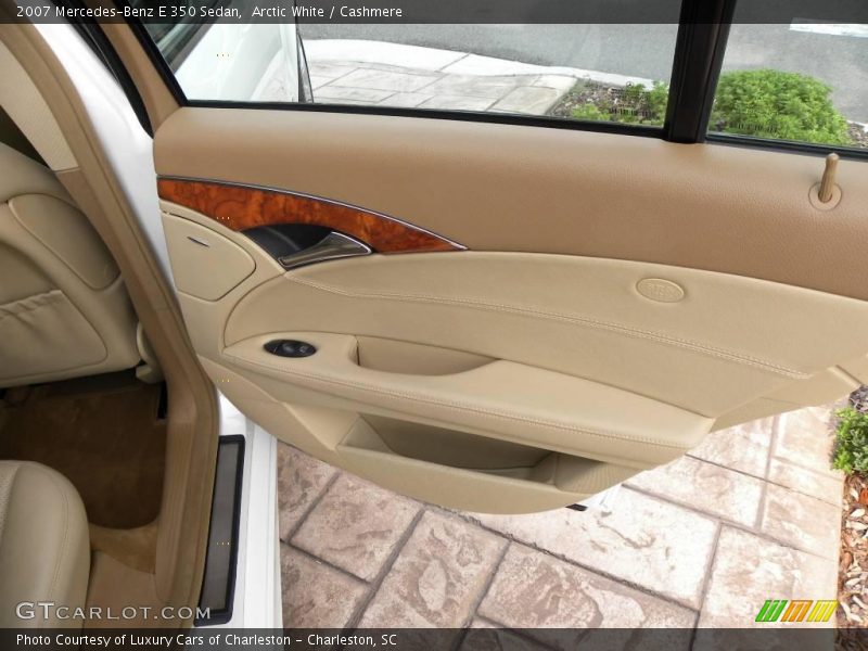 Arctic White / Cashmere 2007 Mercedes-Benz E 350 Sedan