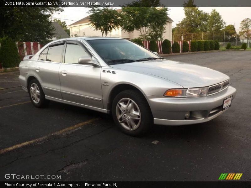 Sterling Silver Metallic / Gray 2001 Mitsubishi Galant ES V6