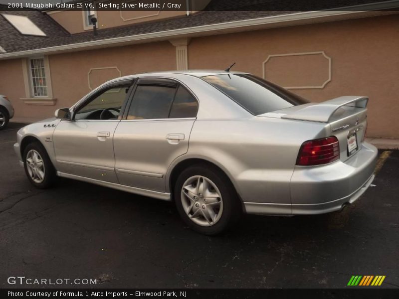 Sterling Silver Metallic / Gray 2001 Mitsubishi Galant ES V6