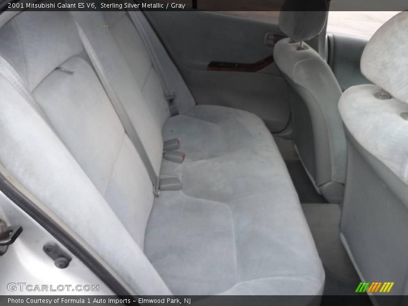 Sterling Silver Metallic / Gray 2001 Mitsubishi Galant ES V6