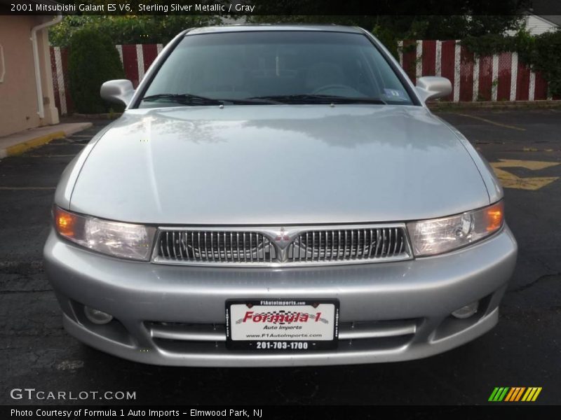 Sterling Silver Metallic / Gray 2001 Mitsubishi Galant ES V6