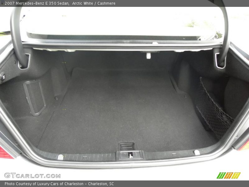 Arctic White / Cashmere 2007 Mercedes-Benz E 350 Sedan