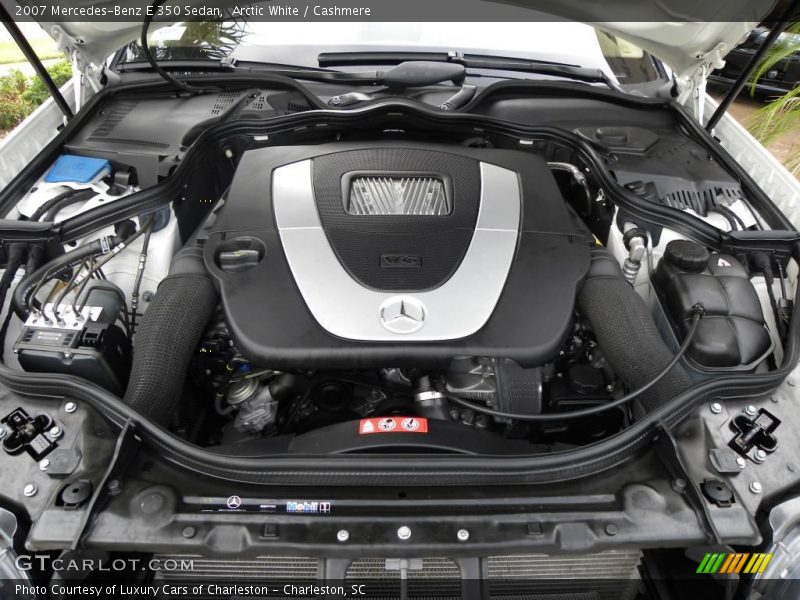 Arctic White / Cashmere 2007 Mercedes-Benz E 350 Sedan