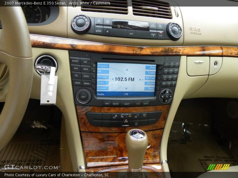 Arctic White / Cashmere 2007 Mercedes-Benz E 350 Sedan