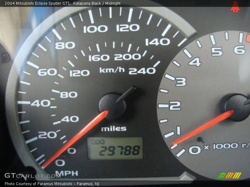 Kalapana Black / Midnight 2004 Mitsubishi Eclipse Spyder GTS