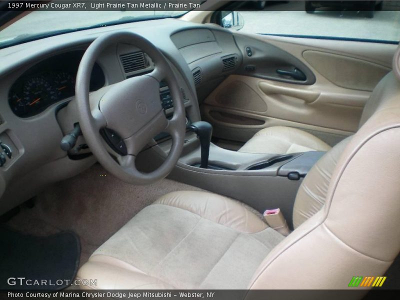 Light Prairie Tan Metallic / Prairie Tan 1997 Mercury Cougar XR7