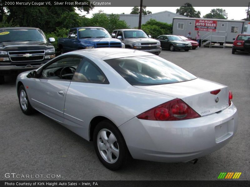 Silver Frost Metallic / Graystone 2000 Mercury Cougar V6