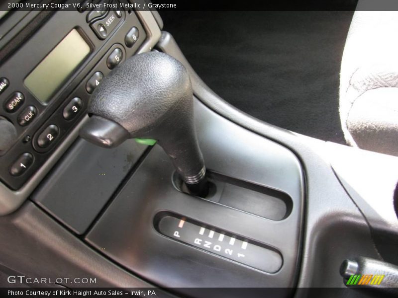 Silver Frost Metallic / Graystone 2000 Mercury Cougar V6
