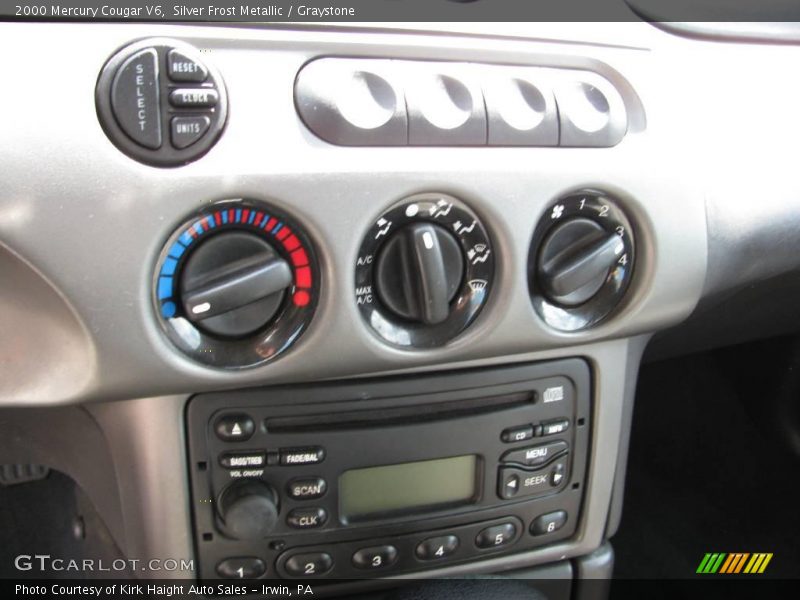 Silver Frost Metallic / Graystone 2000 Mercury Cougar V6