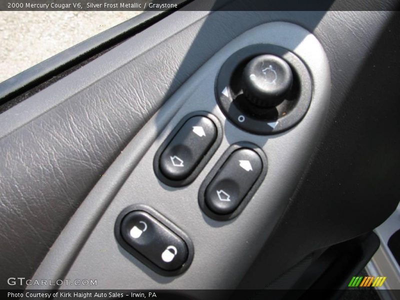 Silver Frost Metallic / Graystone 2000 Mercury Cougar V6