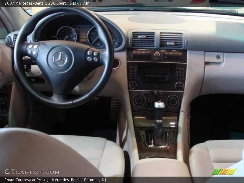Black / Ash 2007 Mercedes-Benz C 230 Sport