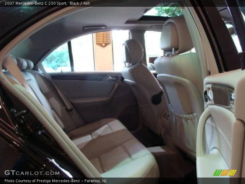 Black / Ash 2007 Mercedes-Benz C 230 Sport
