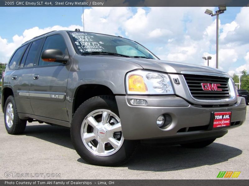 Steel Grey Metallic / Ebony 2005 GMC Envoy SLT 4x4