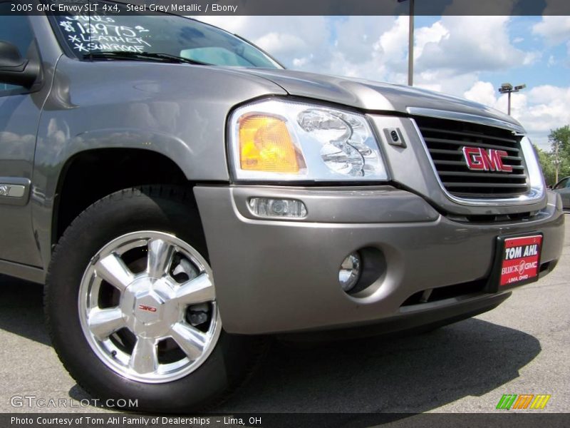 Steel Grey Metallic / Ebony 2005 GMC Envoy SLT 4x4