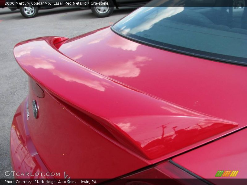 Laser Red Metallic / Graystone 2000 Mercury Cougar V6