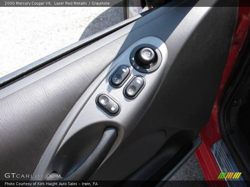 Laser Red Metallic / Graystone 2000 Mercury Cougar V6