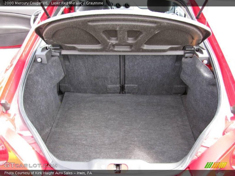 Laser Red Metallic / Graystone 2000 Mercury Cougar V6