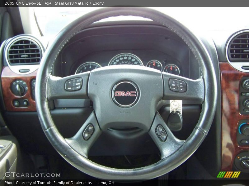 Steel Grey Metallic / Ebony 2005 GMC Envoy SLT 4x4