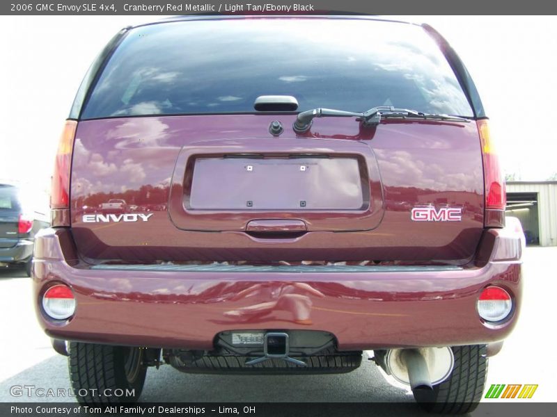 Cranberry Red Metallic / Light Tan/Ebony Black 2006 GMC Envoy SLE 4x4