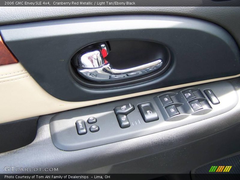 Cranberry Red Metallic / Light Tan/Ebony Black 2006 GMC Envoy SLE 4x4