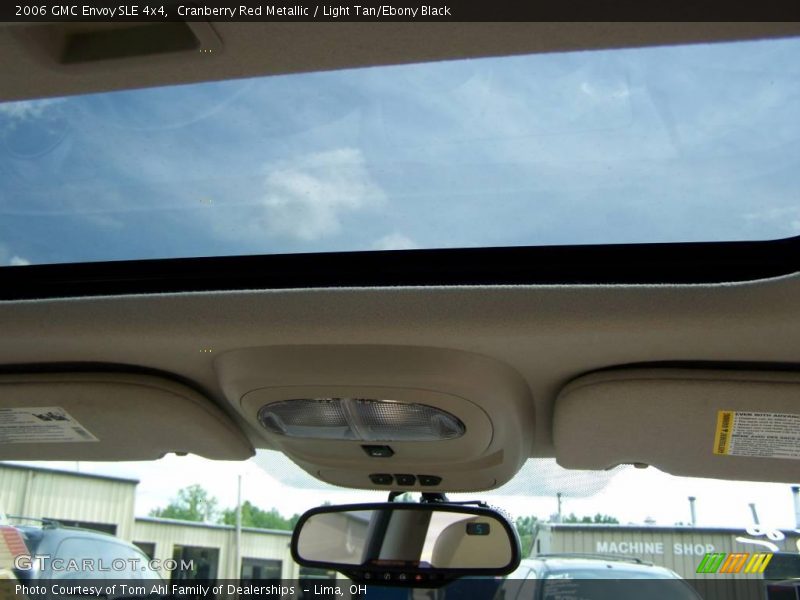 Cranberry Red Metallic / Light Tan/Ebony Black 2006 GMC Envoy SLE 4x4