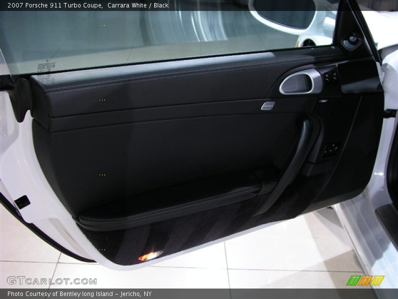 Carrara White / Black 2007 Porsche 911 Turbo Coupe