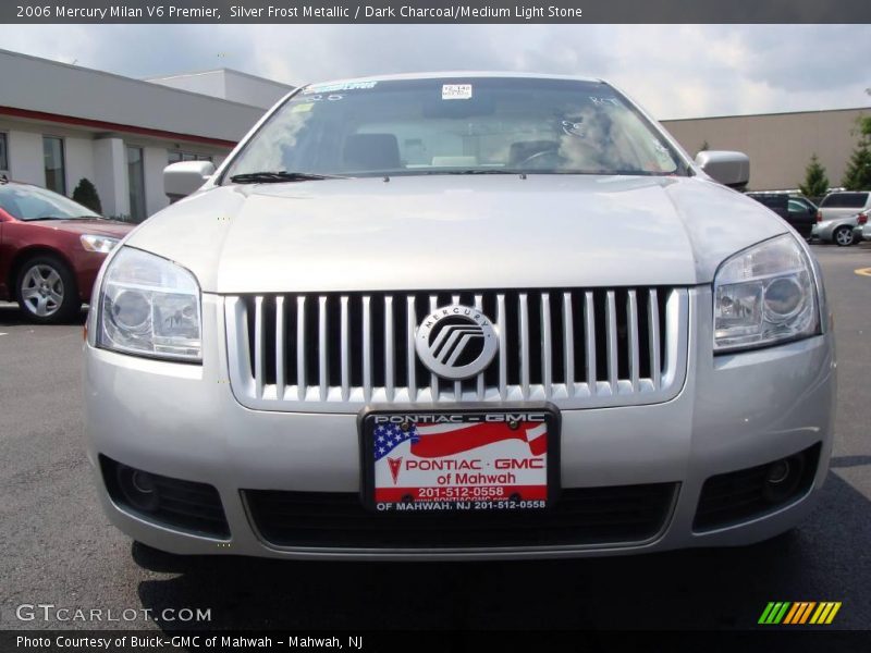 Silver Frost Metallic / Dark Charcoal/Medium Light Stone 2006 Mercury Milan V6 Premier