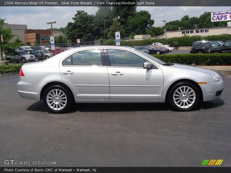 Silver Frost Metallic / Dark Charcoal/Medium Light Stone 2006 Mercury Milan V6 Premier