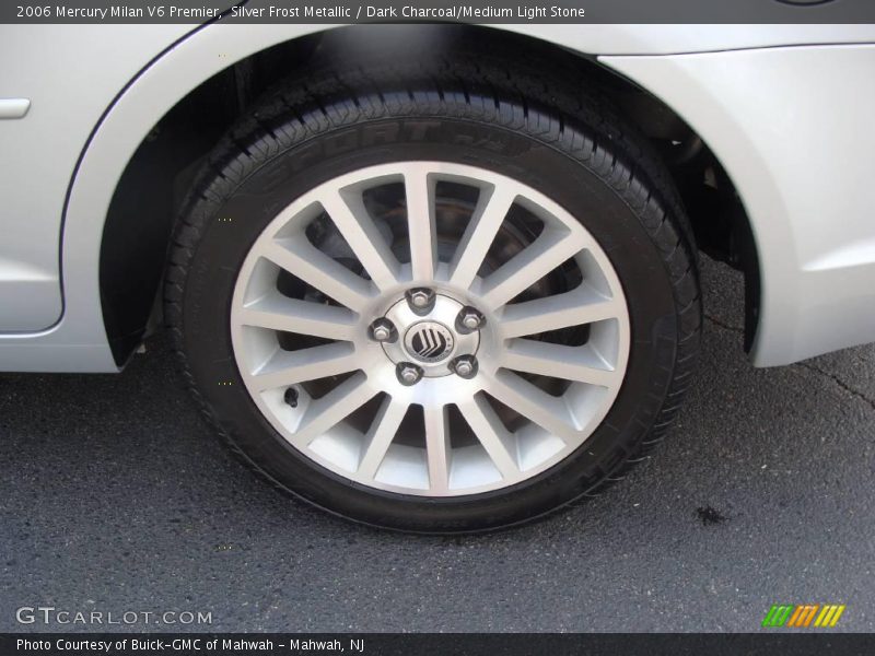 Silver Frost Metallic / Dark Charcoal/Medium Light Stone 2006 Mercury Milan V6 Premier