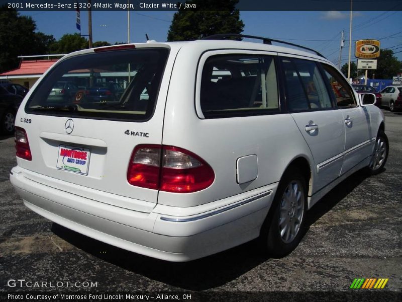 Glacier White / Java 2001 Mercedes-Benz E 320 4Matic Wagon