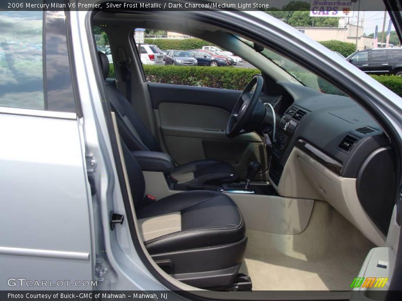 Silver Frost Metallic / Dark Charcoal/Medium Light Stone 2006 Mercury Milan V6 Premier
