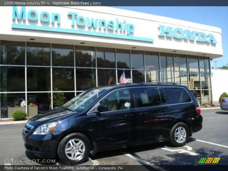 Nighthawk Black Pearl / Ivory 2006 Honda Odyssey EX-L