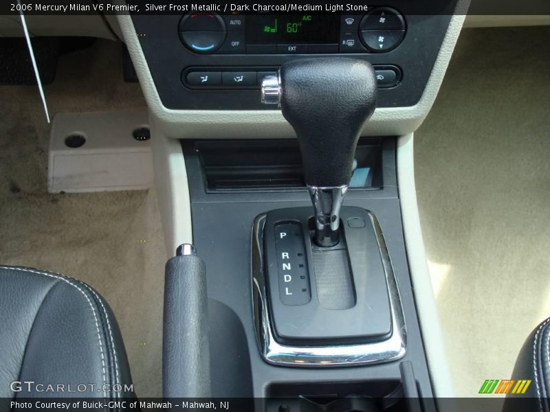 Silver Frost Metallic / Dark Charcoal/Medium Light Stone 2006 Mercury Milan V6 Premier