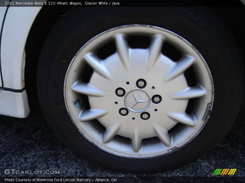 Glacier White / Java 2001 Mercedes-Benz E 320 4Matic Wagon