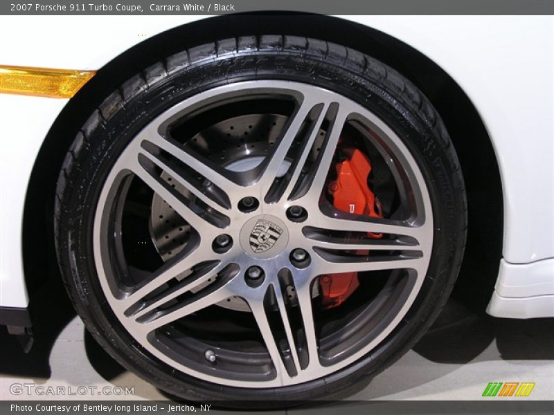 Carrara White / Black 2007 Porsche 911 Turbo Coupe