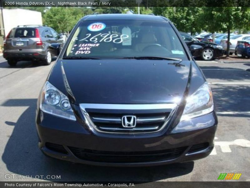 Nighthawk Black Pearl / Ivory 2006 Honda Odyssey EX-L