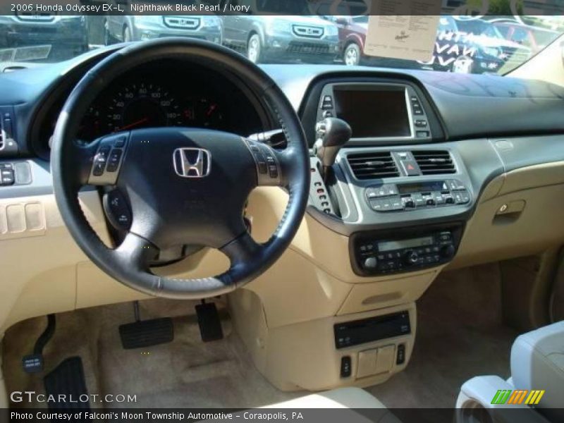 Nighthawk Black Pearl / Ivory 2006 Honda Odyssey EX-L