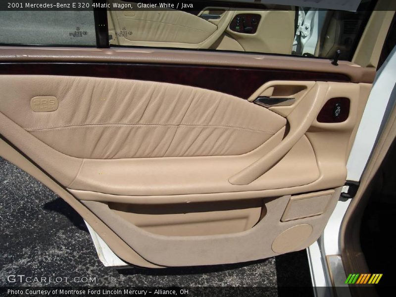 Glacier White / Java 2001 Mercedes-Benz E 320 4Matic Wagon